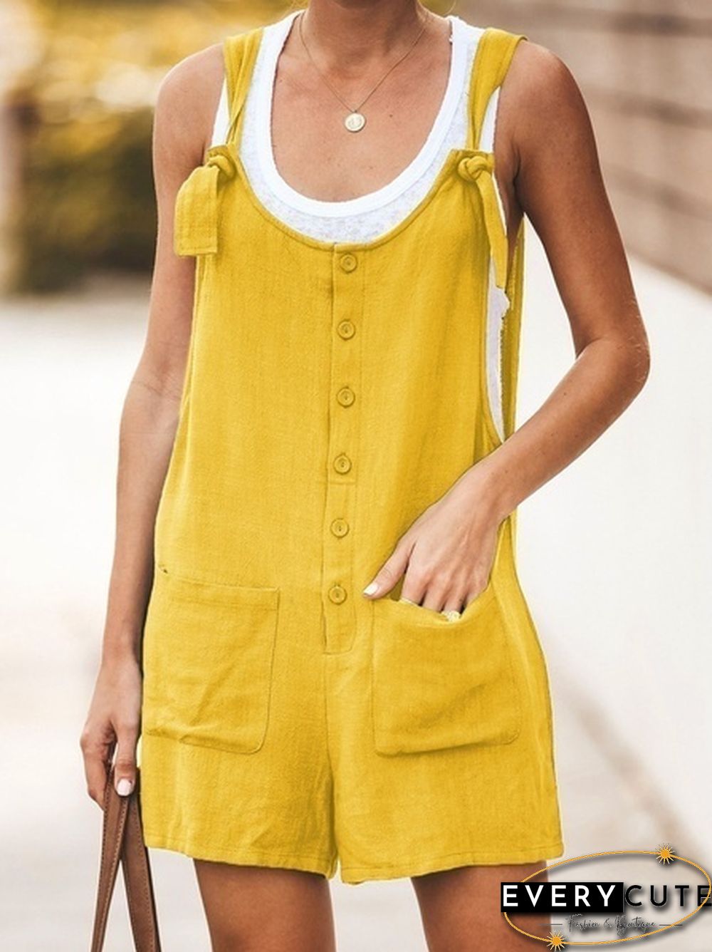 Womens Jumpsuit Summer Bib Pants Shorts Casual Loose Sleeveless Rompers Jumpsuit Suspenders Overalls XS-XXXL