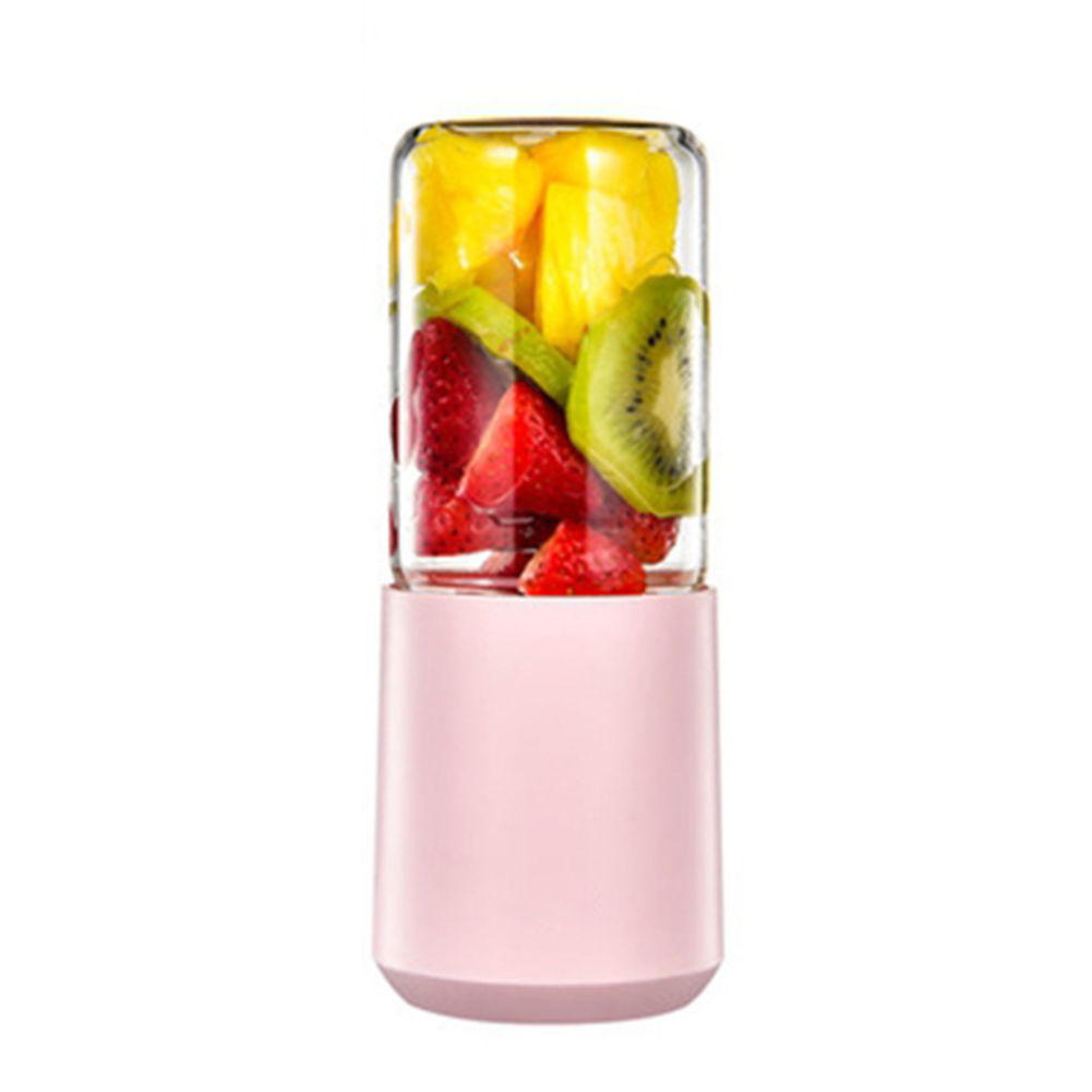 

280mL Electric Juicer Lemon Juice Extractor USB Portable Food Mixer Machine, Pink, 501 Original