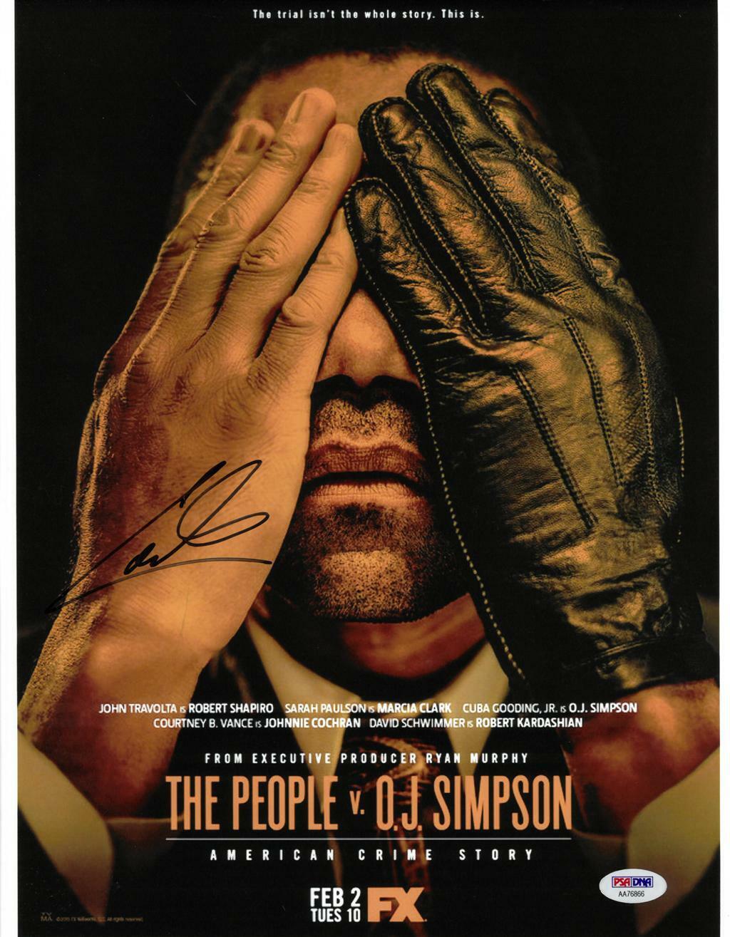 Cuba Gooding Jr. Signed The People V OJ Simpson Auto 11x14 Photo Poster painting PSA/DNA#AA76866