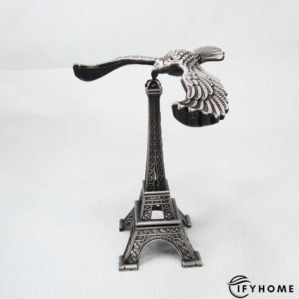 Balanced Eagle With Eiffel Tower Ornament | IFYHOME