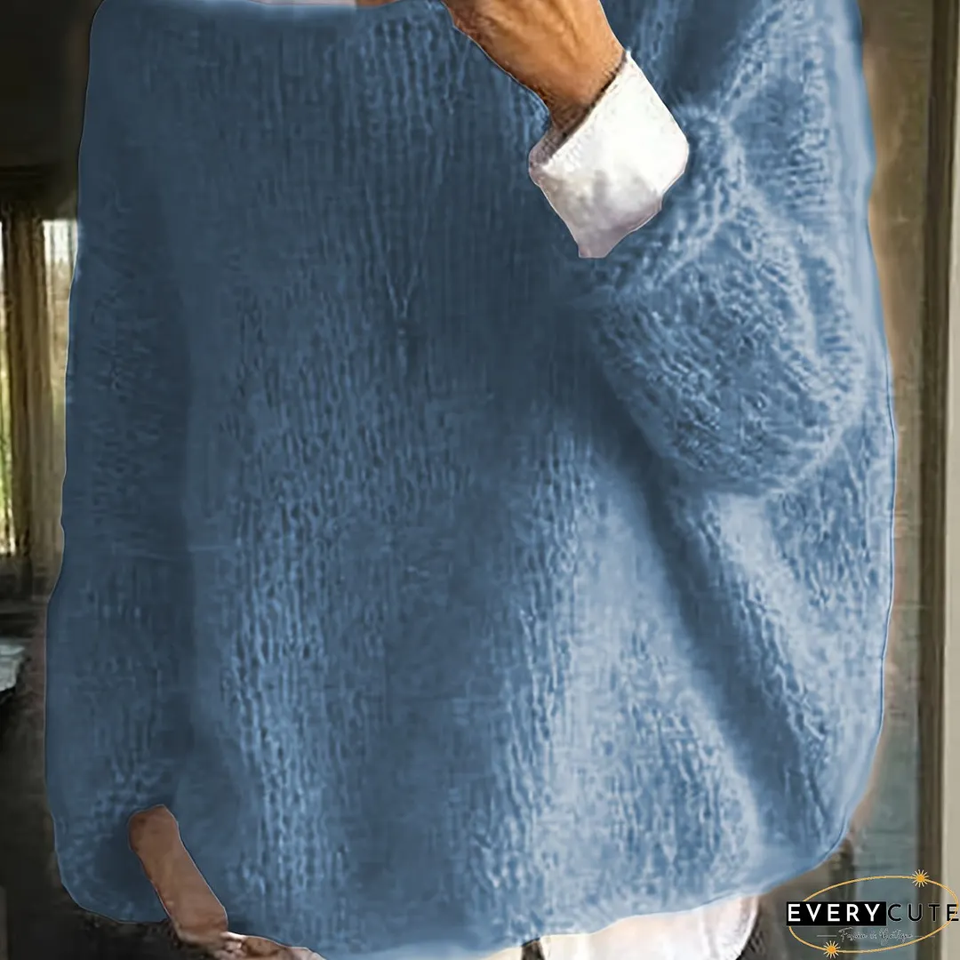 Edgy and snug Sweater
