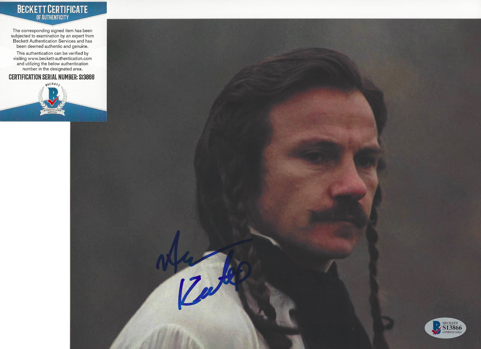 HARVEY KEITEL SIGNED 'THE DUELLISTS' 8X10 Photo Poster painting PULP FICTION BECKETT COA BAS