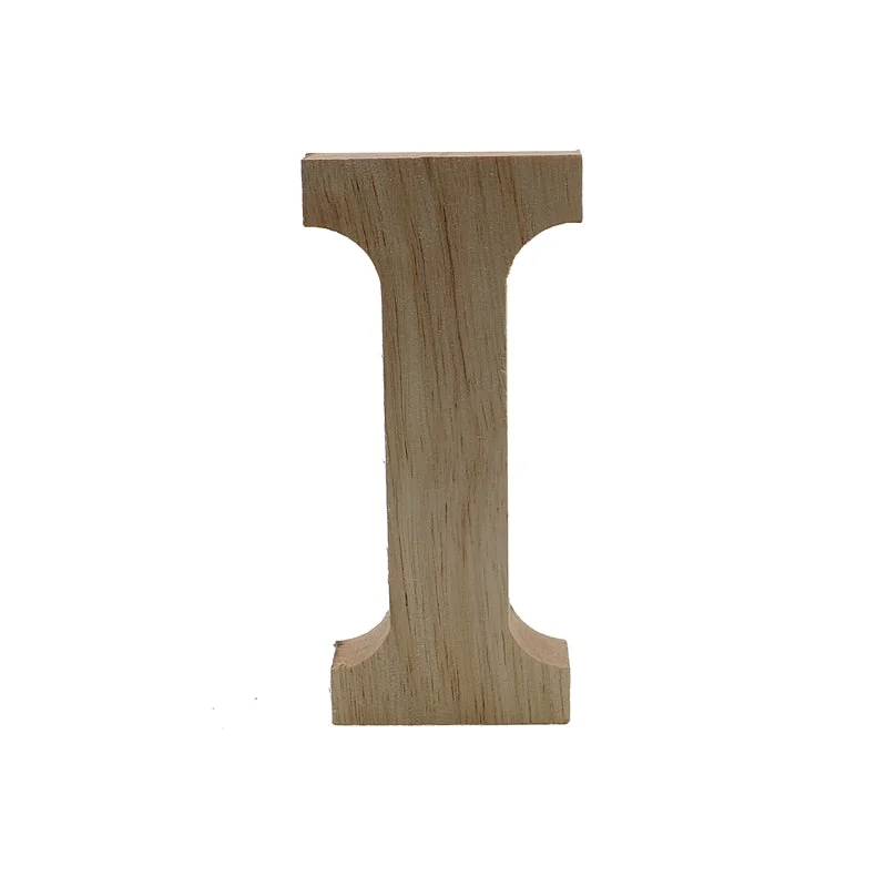RUNBAZEF Decor Color Wooden Letter 26 Wood English Alphabet Letters ...
