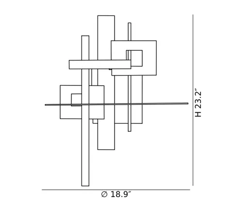 ART Planar Wall Lamp CAD