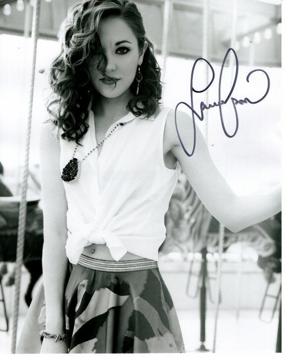 LAURA OSNES Signed Autographed 8x10 CAROUSEL Photo Poster painting