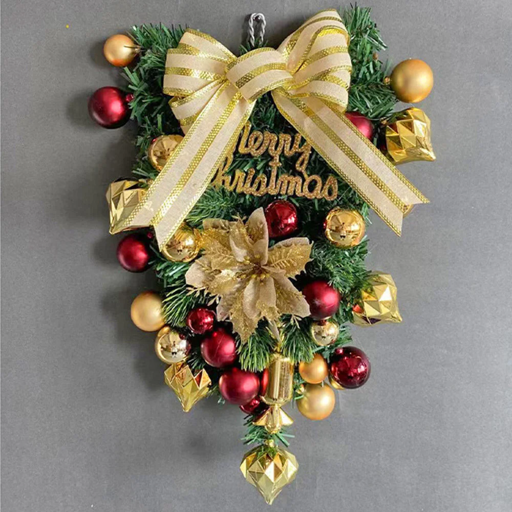 Creative Christmas Party Upside Down Christmas Tree Ornaments