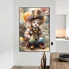 Clown-Full Square Diamond Painting 50*70CM