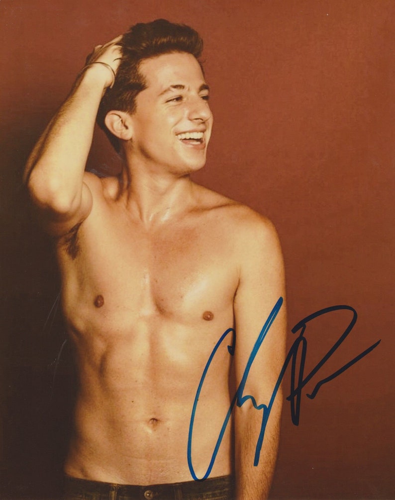 Charlie Puth Signed Autographed Glossy 8x10 Photo Poster painting - COA Matching Holograms