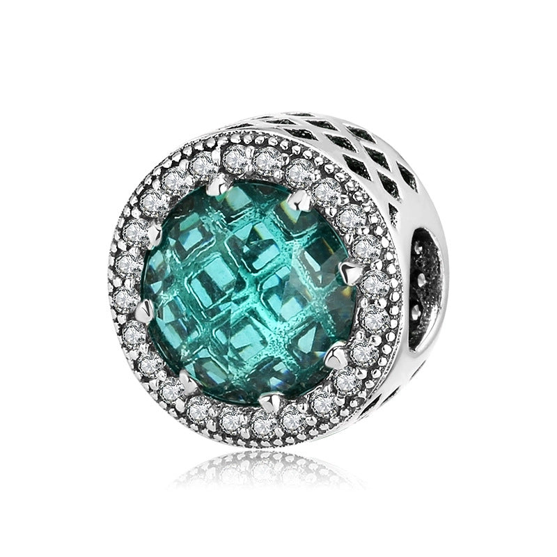 1 Piece 925 Sterling Silver Opal Round Jewelry Accessories