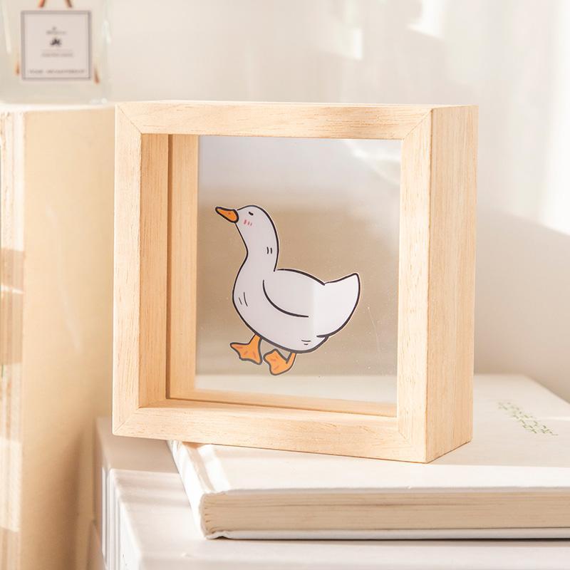 4'' x 6'' Square Burlywood Brown Picture Frames
