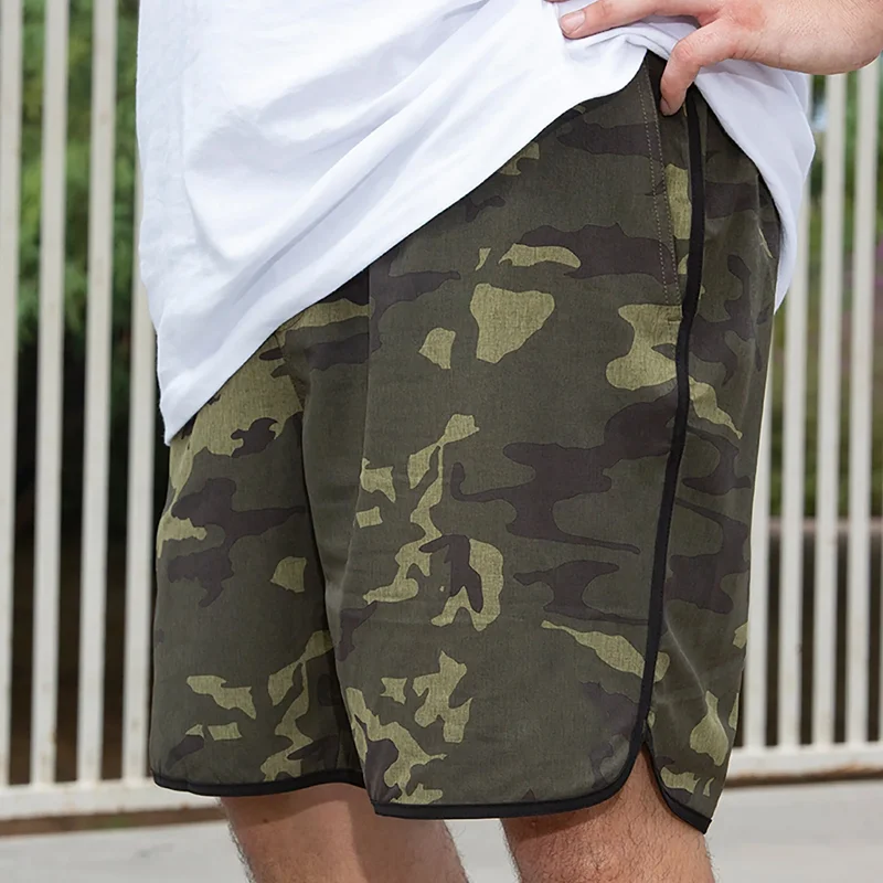 American Quick-drying Camouflage All-match Loose Shorts