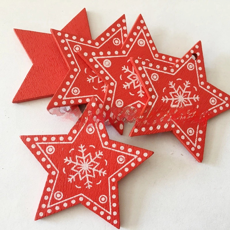 Factory Direct Crafts Creative Wooden Christmas Gift Interior Decorations Home Pendant DIY Accessories