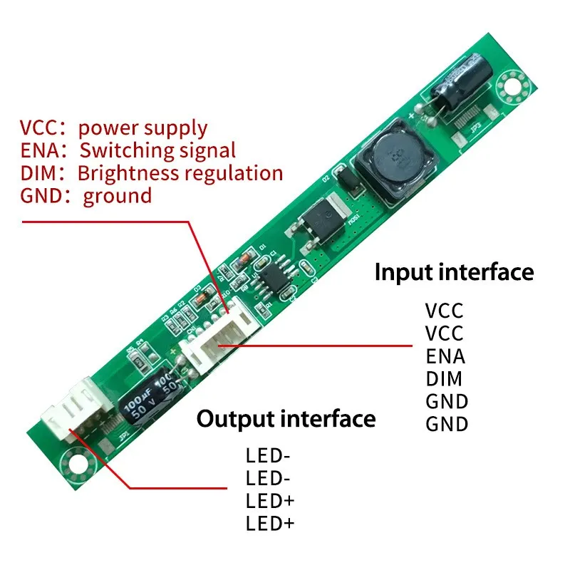 led backlight universal led inverter board driver step up voltage ...