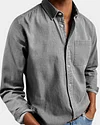 Men&rsquo;s Everyday Button-Down Shirt &ndash; Clean, Comfortable Fit