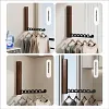 Wood Wall-Mounted Clothes Hanger | Space-Saving & Collapsible