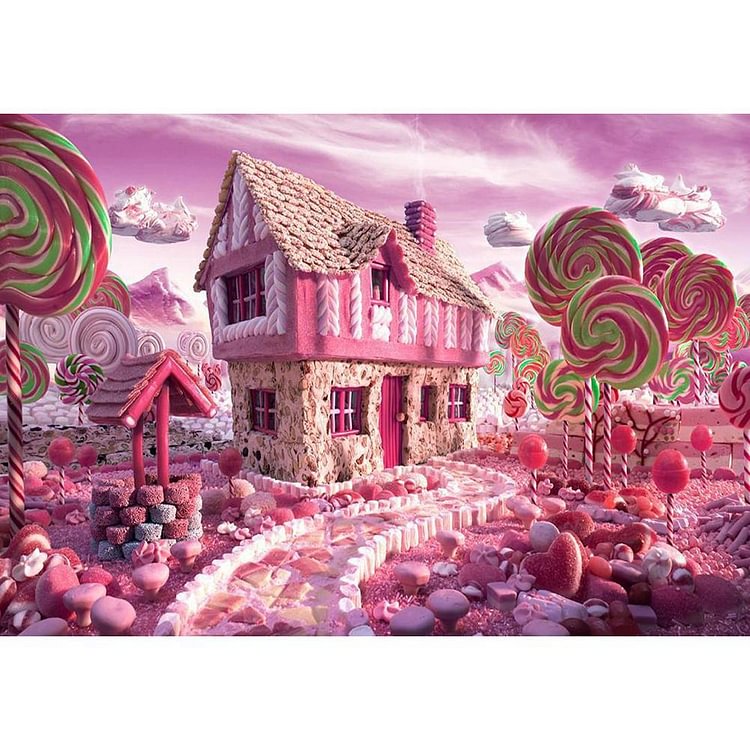 Peinture de diamant - Full Round - Pink Candy House