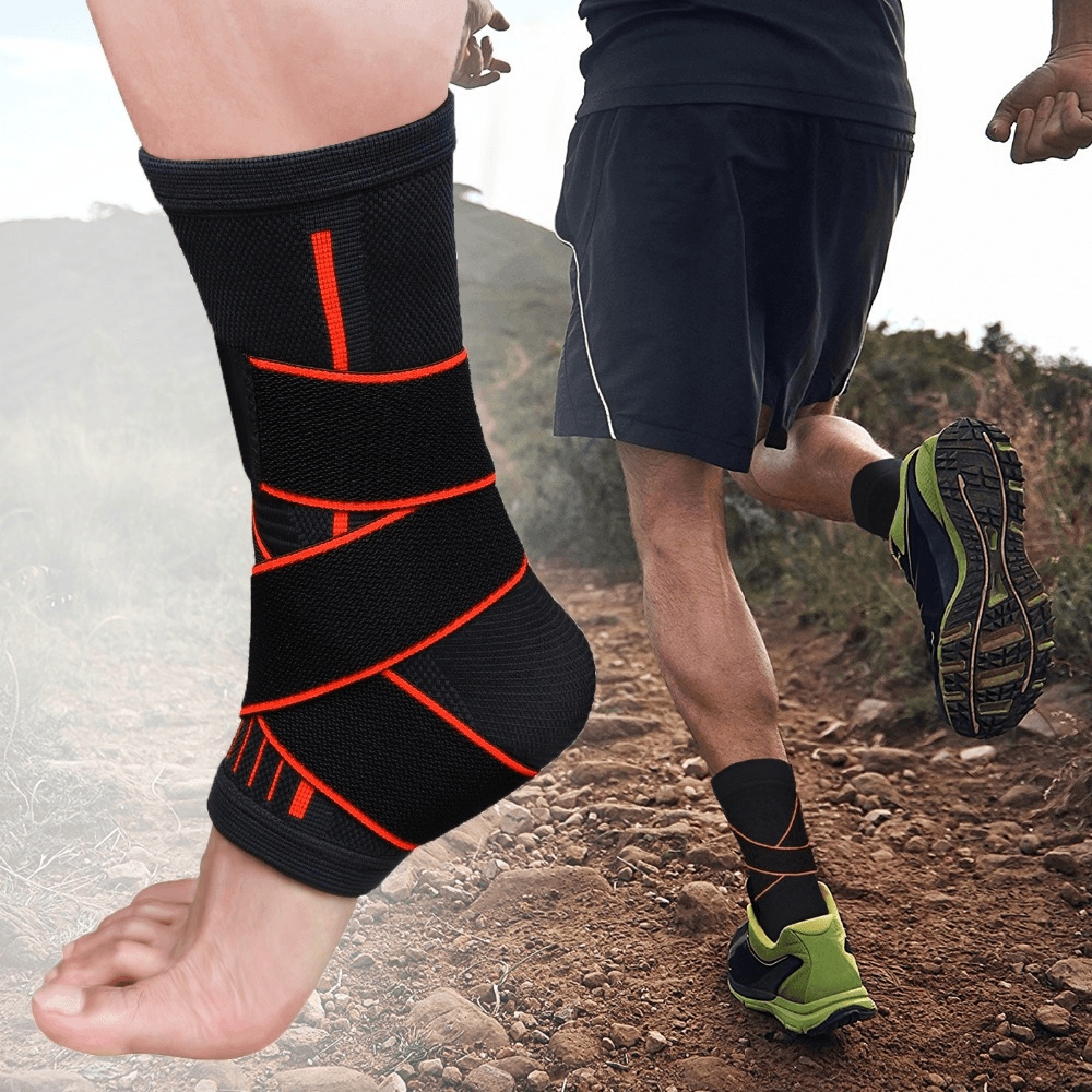 Anti-Sprain Running Breathable Sports Adjustable Foot Protector