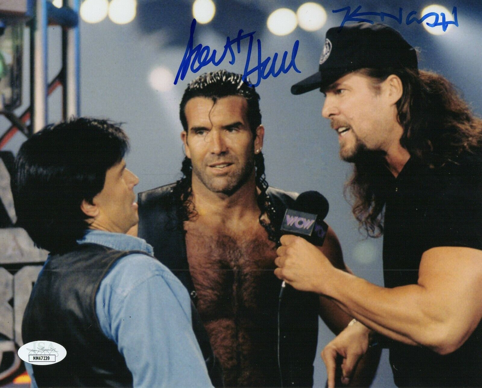 Kevin Nash And Scott Hall Signed 8X10 Photo Poster painting WWE WCW NWO HOF Wolfpac JSA Coa