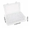 60Round Bottles with Insert Diamond Painting Containers Multi Purpose Portable Plastic Case Box with Stickers & Compartments Arts Crafts Storage Bottle for Hardware Rhinestone (60PCS)