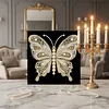(30x30cm)Butterfly DIY Pearl Painting Art With Inner Frame Handmade Pearl Material Art Kit Living Room Decor