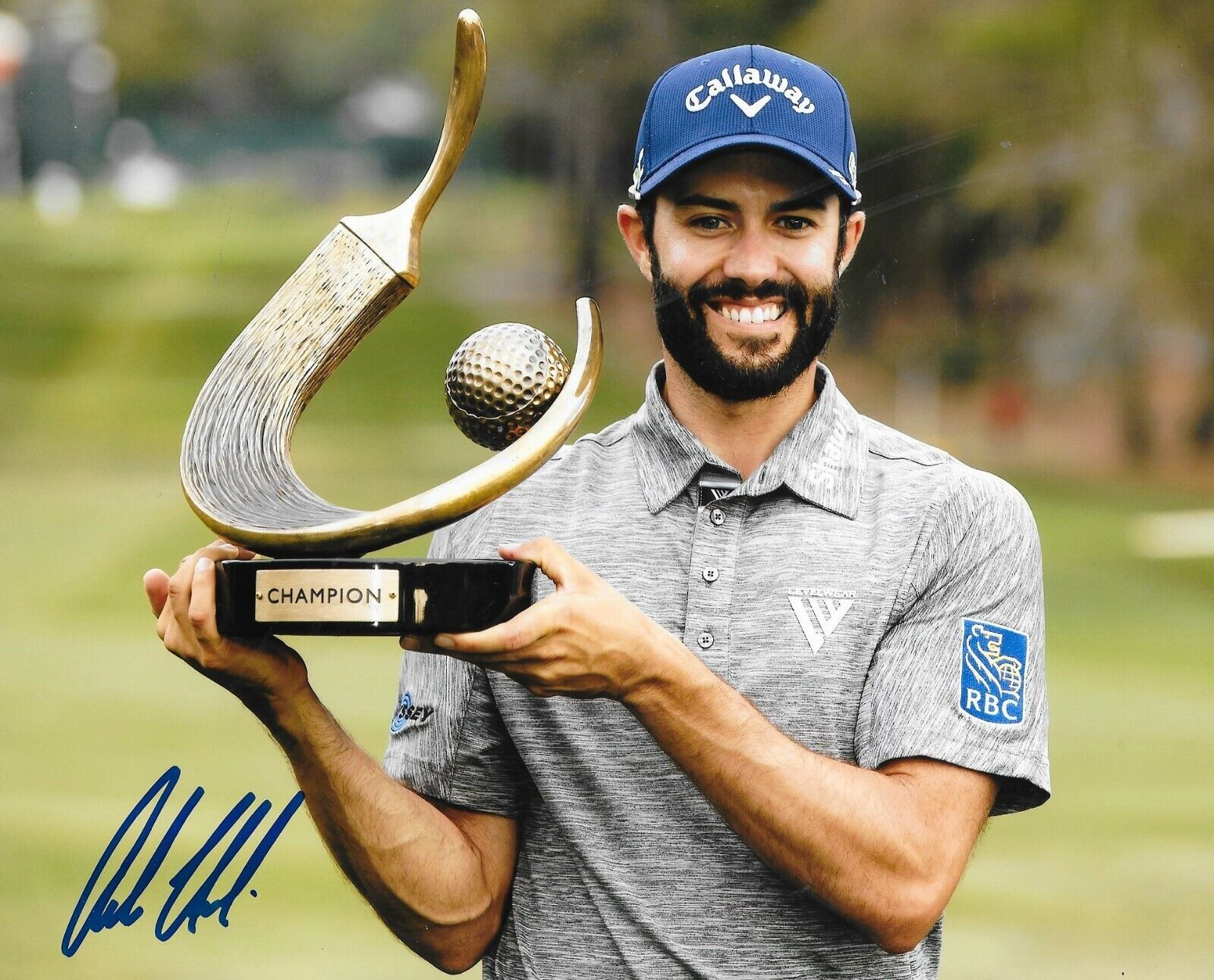 Adam Hadwin signed PGA Golf 8x10 Photo Poster painting autographed 2