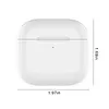 For Airpods 4th Generation Wireless Charger Case Replacement USB-C/Wireless Charging BT Earphones Charging Box 450mAh Headphone Storage Charger Box Without Earbuds