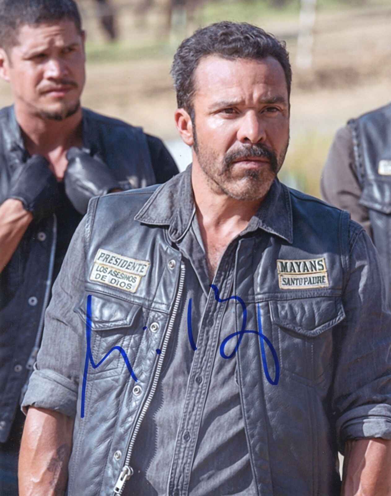 ~~ MICHAEL IRBY Authentic Hand-Signed MAYANS MC - Bishop