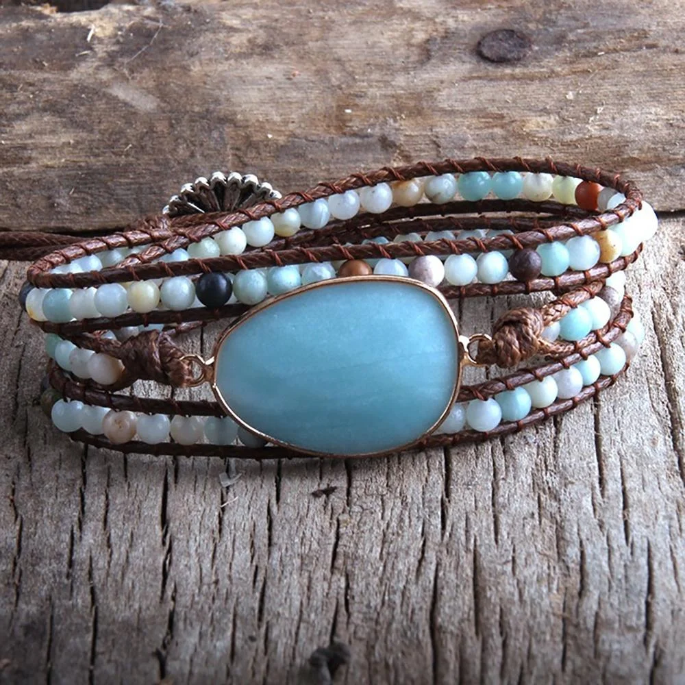 Fashionable Multi-strand Beaded Charm Bracelets