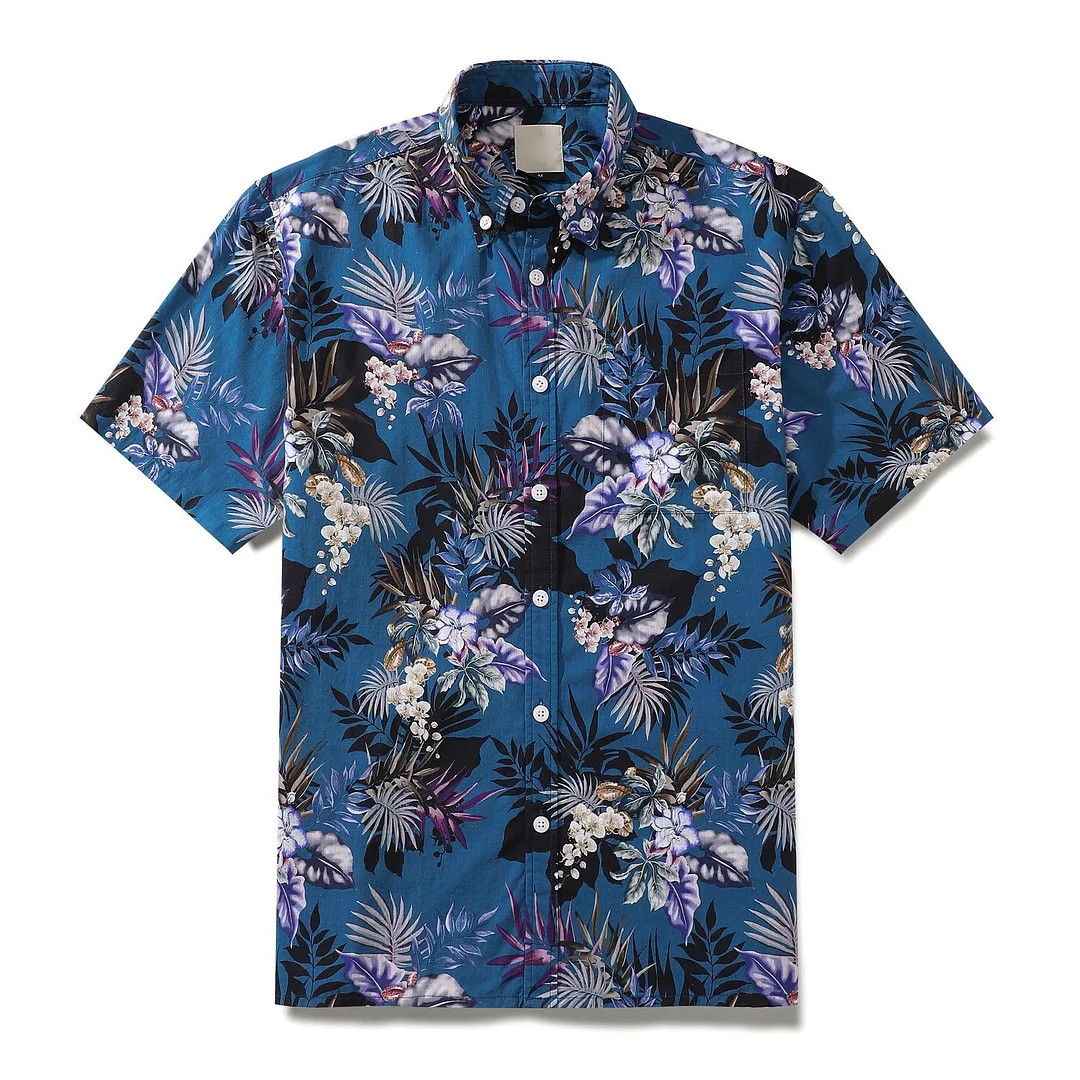 Brilliant Booming Flowers Hawaiian Beach Shirt