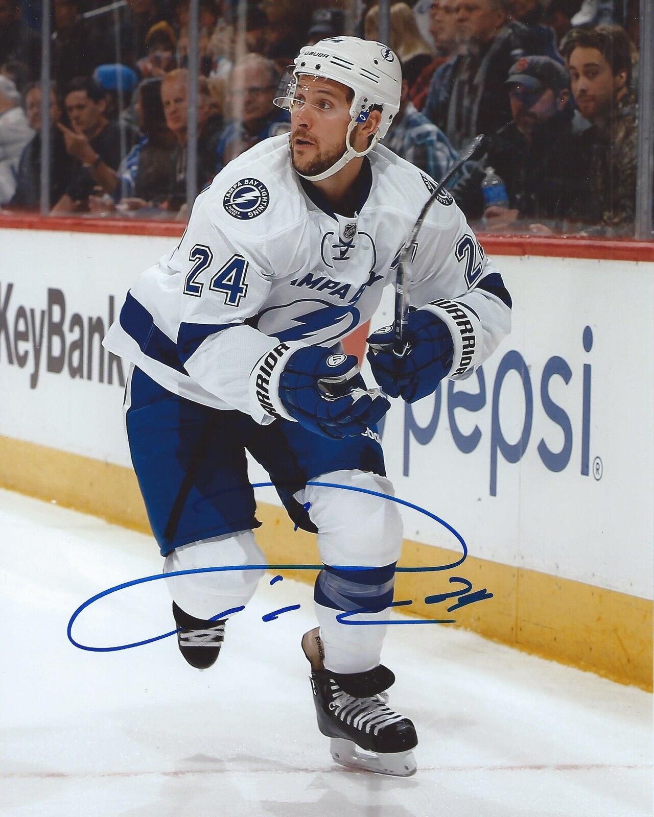 Ryan Callahan Signed 8x10 Photo Poster painting Tampa Bay Lightning Autographed COA