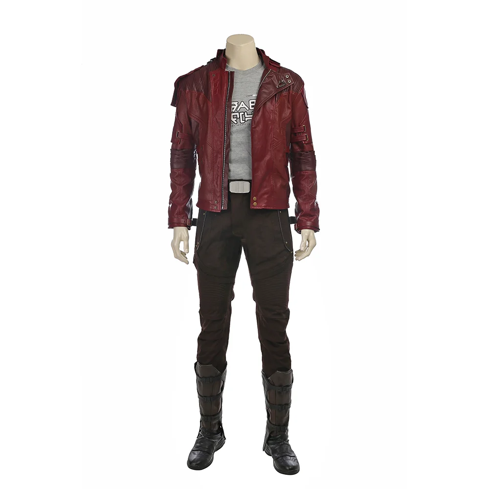 Star Lord Peter Jason Quill Short Jacket Outfit Guardians of The Galaxy 2 Cosplay Costume