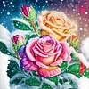 Diamond Painting-DIY Crystal Rhinestone Rose