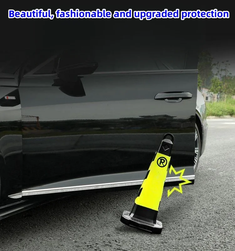 Car modified body decorative strips, side skirt protection and anti-scratch strips
