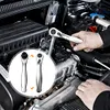 1/4inch Fast Rotatable Double Ended Socket Ratchet Wrench Screwdriver 72 Teeth