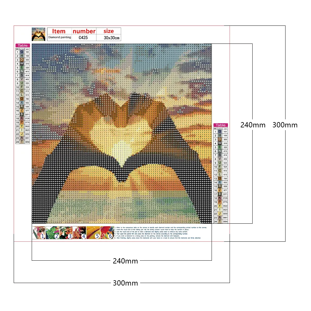 Diamond Painting - Full Round Drill - Hand(30*30cm)