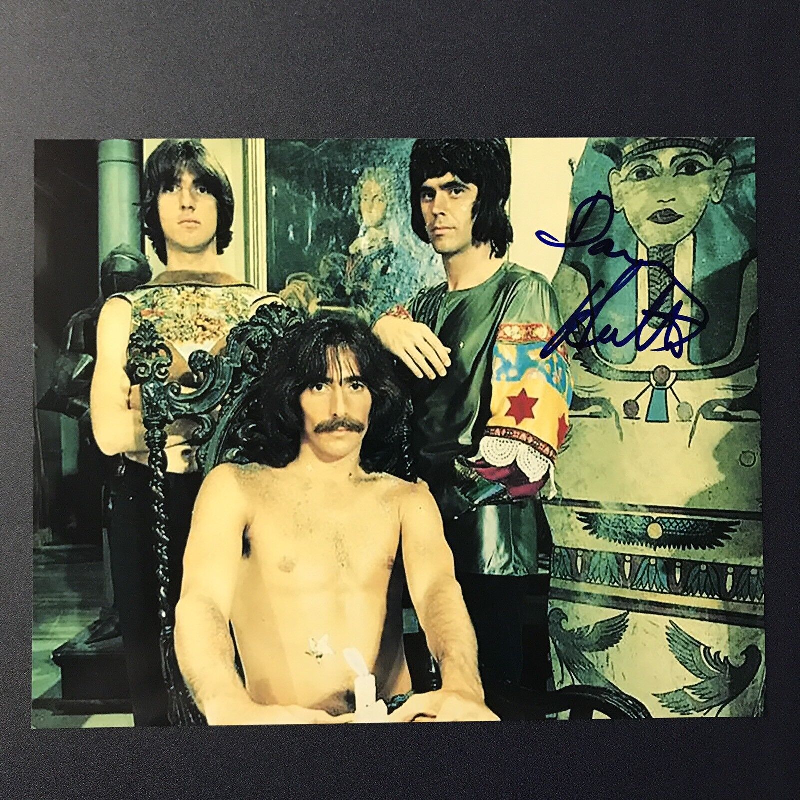 DANNY HUTTON SIGNED 8x10 Photo Poster painting AUTOGRAPHED THREE DOG NIGHT ORIGINAL MEMBER COA