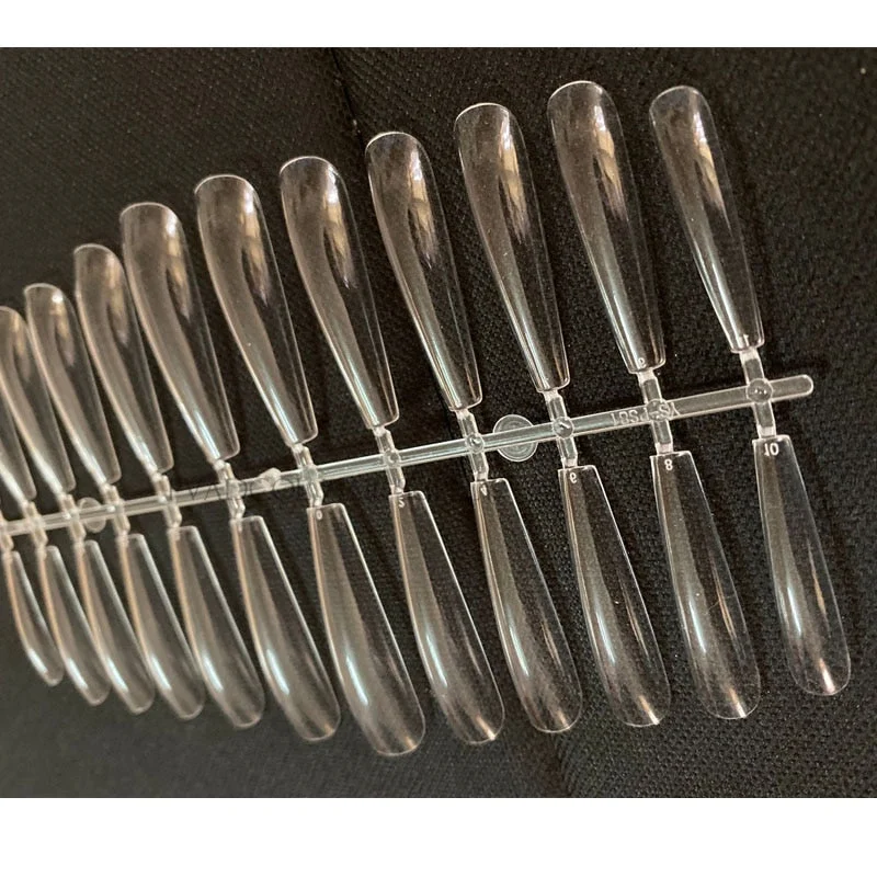 XXL Extra Long Tapered Coffin False Nail Tips Full Cover Nails Fake Tip Press On Salon Manicure Supply-Nail Inspo