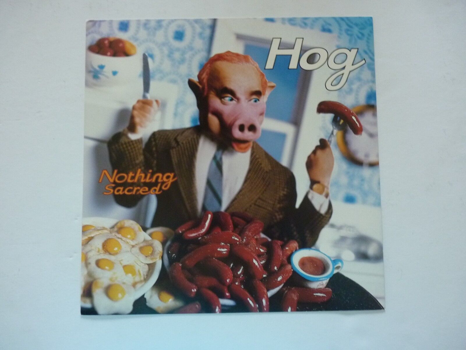 Hog Nothing Sacred LP Record Photo Poster painting Flat 12x12 Poster