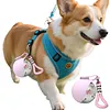 2-In-1 Dog Water Bottle with Silicone Bowl No-Spill Stainless Steel Portable 285ml Dog Water Bottle Ideal for Walking Hiking & Travel