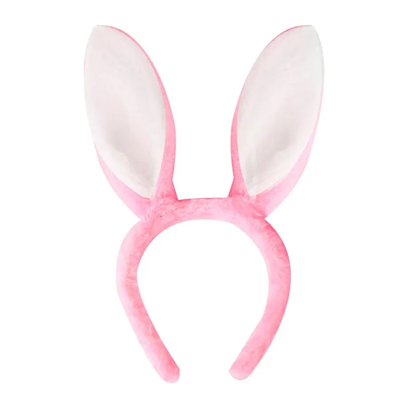 Easter Cute Rabbit Hairband Rabbit Ear Headband Adult Children Girls Cosplay Dress Costume Bunny Ear Hair Accessories Kids Gift