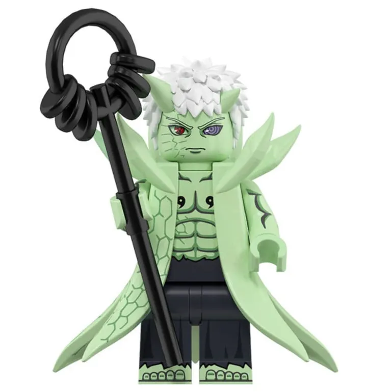 Uchiha Obito Custom Anime Minifigure Minifigure Bricks monstertoys