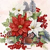 Diamond Painting-DIY Crystal Rhinestone Xmas Flower