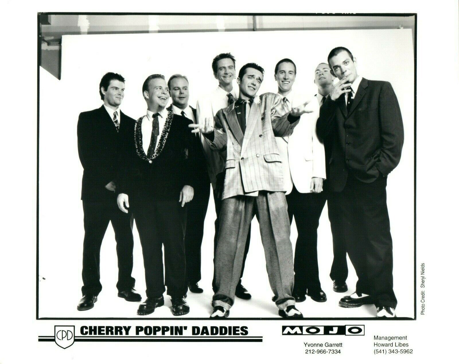 CHERRY POPPIN' DADDIES Ska Swing Music Band 8x10 Promo Press Photo Poster painting Mojo