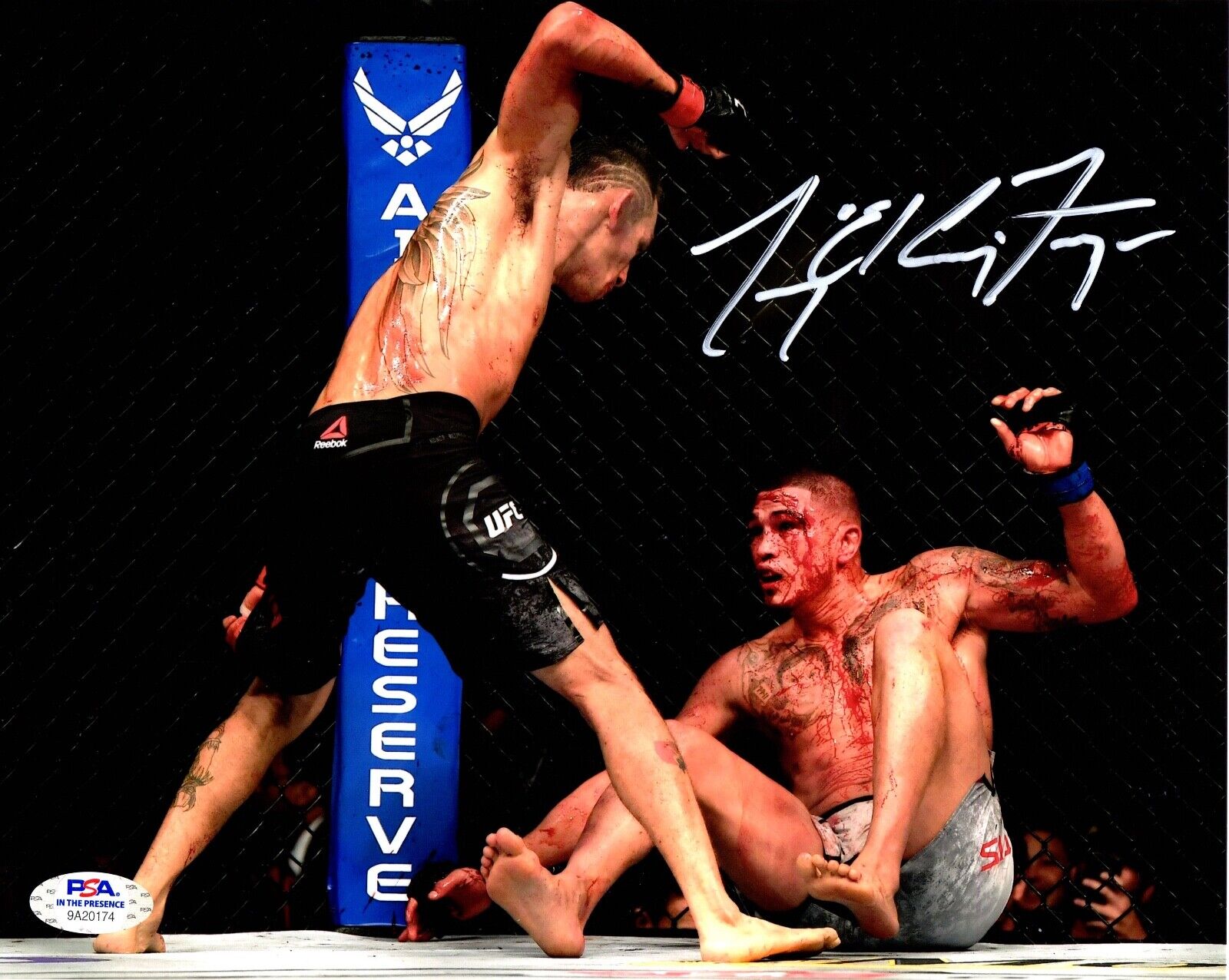 Tony Ferguson autographed signed inscribed 8x10 Photo Poster painting UFC El Cucuy PSA COA