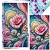 (40*70cm)Flower - Full Round Drill Diamond Painting