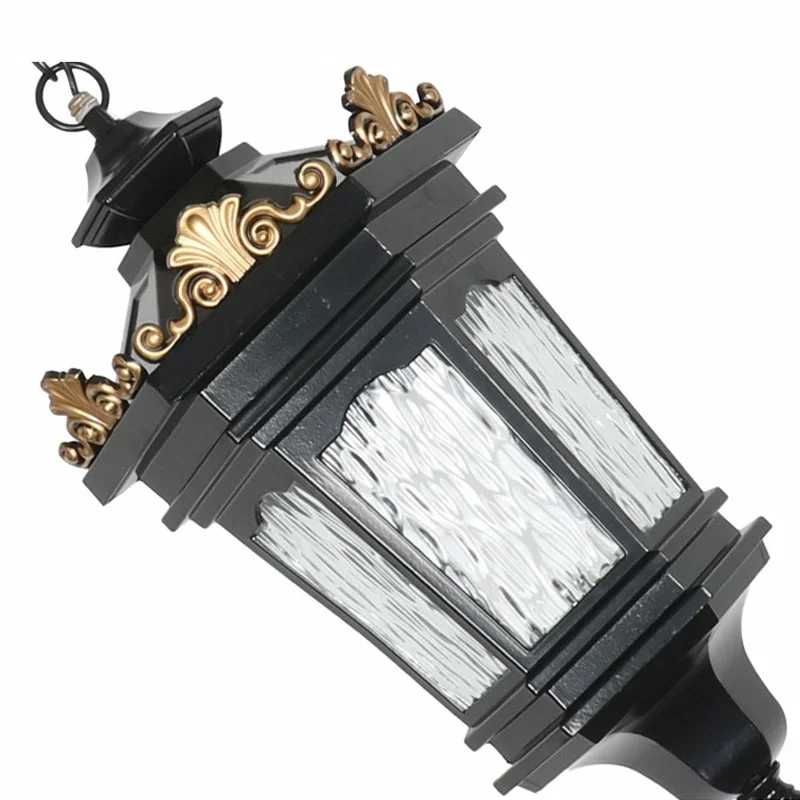 Court Style Outdoor Waterproof Garden Pendant Light