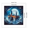 Moon Castle-11CT Stamped Cross Stitch 45*45cm/17.72*17.72in