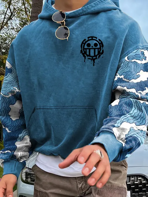 Men's Fashion One Piece Hoodie