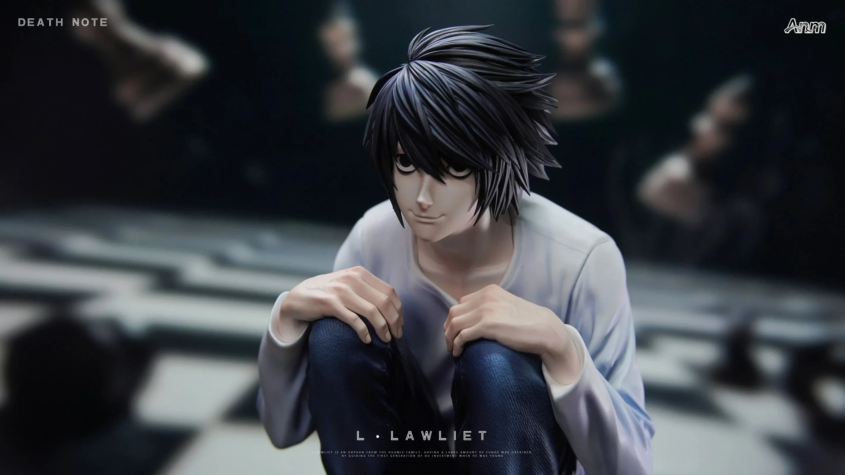 L Lawliet - Death Note Resin Statue - Anm Studio