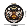 Bee Flower-Embroidery Kit